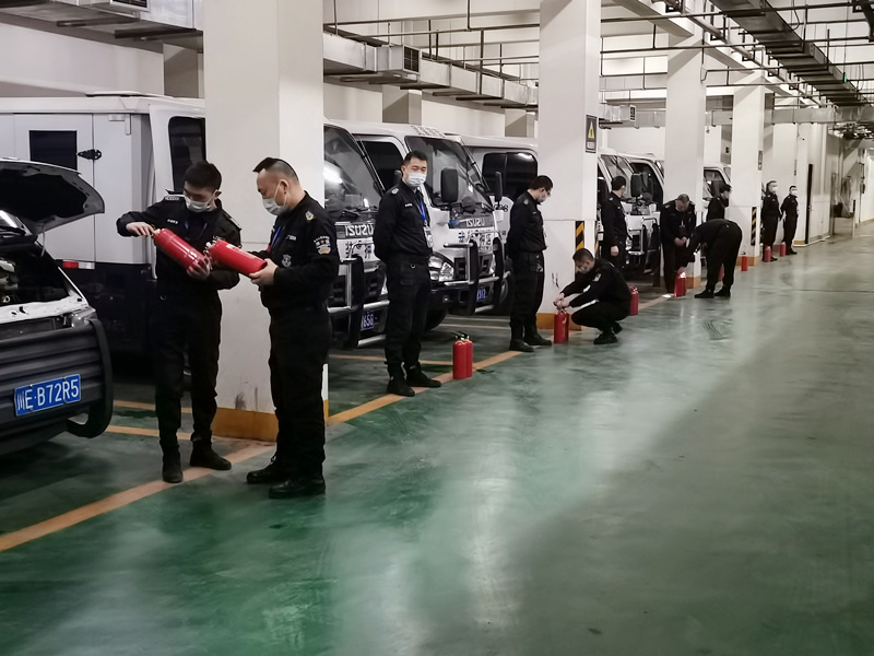 防风险 除隐患 保安全 促稳定|酒城护卫分公司推动安全生产竞赛活动走深走实(图2) 3.队员技能培训.jpg