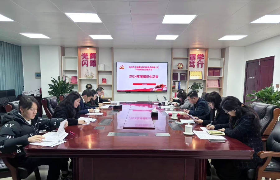 科技安防党支部组织召开2024年度组织生活会和开展民主评议党员工作(图1) 相片.jpg